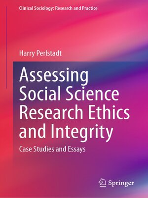cover image of Assessing Social Science Research Ethics and Integrity
